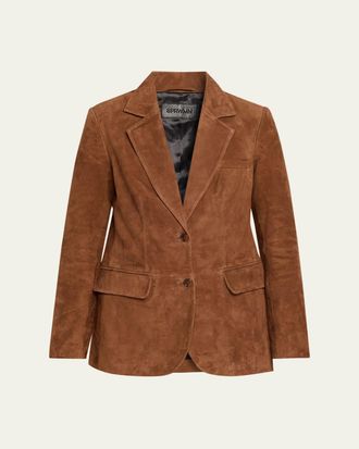 SPRWMN Suede Classic Blazer