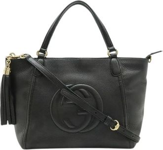 Gucci Pre-owned Soho Leather 2way Tote Bag - - Pre-owned - Donna - Nero - ONE SIZE