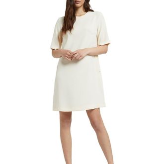 ottod'Ame Solid Short Dress in Ecru at Nordstrom, Size 40 It