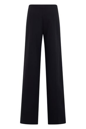 Blumarine Womens Straight Trousers Black Polyester