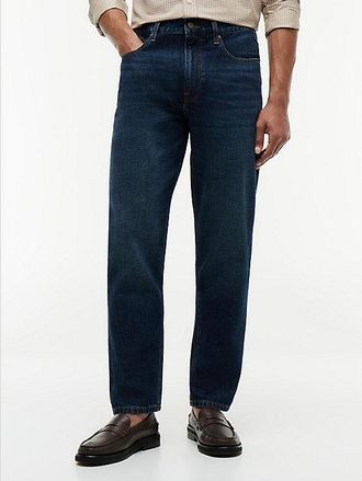 Tommy Hilfiger Regular tapered jeans met fading