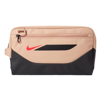 Nike Academy 11L Shoe Bag Linen Black Bright Crimson IO0925-286