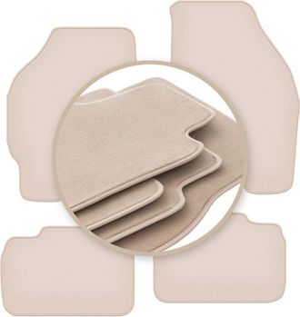 OEM Alfombrillas Beige Premium Para: Fiat Punto I Hatchback 1992-1999