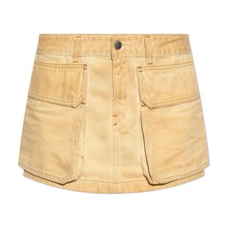 Diesel Donna, Gonne, Beige, W28, new