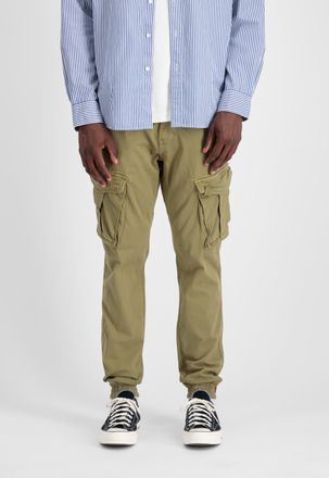 Alpha Industries Cargohose ALPHA INDUSTRIES Spy Pant, Herren, Gr. 32, Normalgr&ouml;ssen, gr&uuml;n (olive), Obermaterial: 98% Baumwolle, 2% Elastan; Futter: 100% Baumwolle, Hos