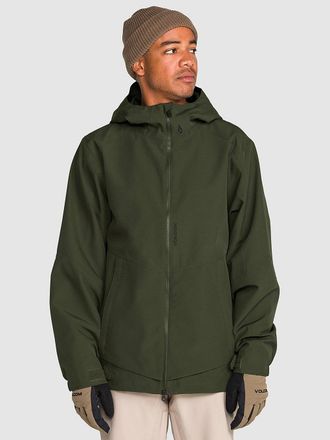 Volcom Brighton Full Zip Jacke gr&uuml;n