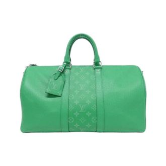 Louis Vuitton Pre-owned Taiga Rama Boston Bag - unisex - Louis Vuitton Vintage - Vintage Weekend Bags - Green - ONE SIZE - Pre-owned