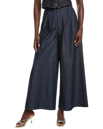 Gracia Wide Leg Denim Pant