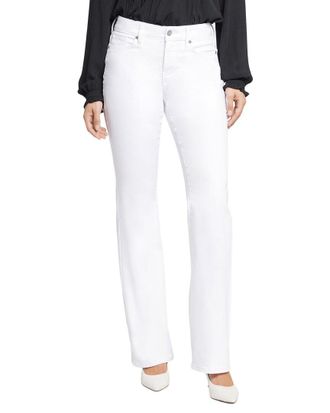 NYDJ Blake High-Rise Optic White Slim Jean