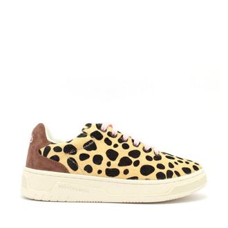 Scotch & Soda Multicolor Leather Low Top Womens Sneakers