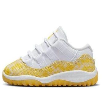 Nike Jordan (TD) Air Jordan 11 Retro Low Yellow Snakeskin 645107-107