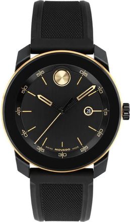 Movado Bold Quartz Black Dial Mens Watch 3601416