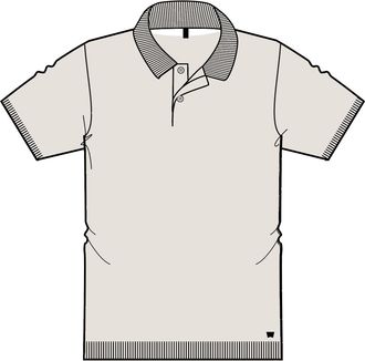 Wahts Mens Polo, TargetGroup:Men Light Sand / XXL
