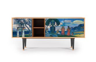 StoryZ Mueble de TV multicolores 3 puertas L 150 cm
