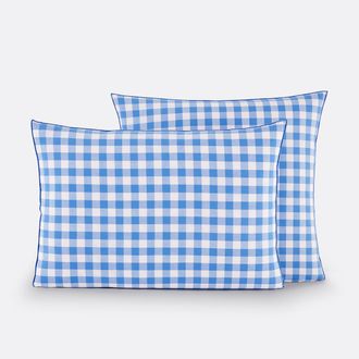 La Redoute Interieurs Kussensloop in katoen, Veldi Bleu