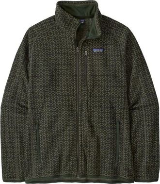 Patagonia Better Sweater Jacket Fleecejacke für Herren | oliv