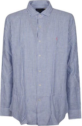 Polo Ralph Lauren Long Sleeve Sport Shirt - Heren - Casual Overhemden - Blauw - S - Overhemden