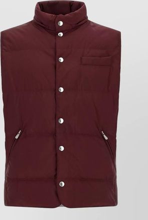 Brunello Cucinelli padded hooded sleeveless gilet