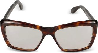 Kàdor Occhiali da sole squadrati tartarugati - Marrone