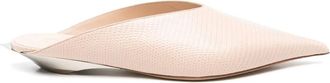MUGLER Mules a punta - Rosa
