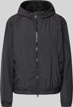 Peuterey Regular Fit Jacke mit Kapuze Modell Nigle in Black, Gr&ouml;&szlig;e 38