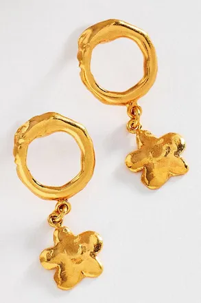10 Decoart Floral Drop Earrings