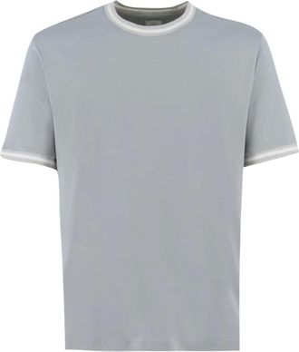 Eleventy Tops, Heren, Grijs, 2Xl, Katoen, T-shirt