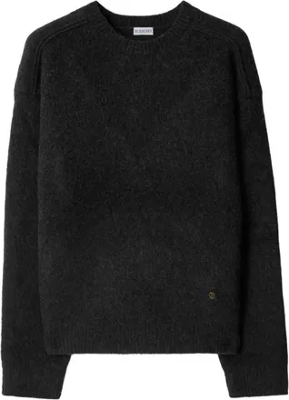 Burberry crew-neck sweater - men - Wool/Cashmere/Polyamide - M - Grey