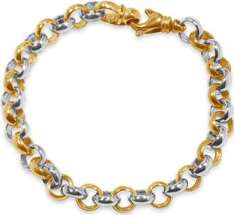 Pompeii3 Mens Rolo Link 14k Gold (49gram) or Platinum (80gram) 9mm Bracelet 8.5