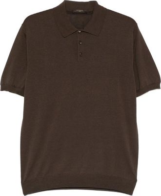 Zanone Buttoned Polo Shirt