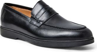 Bruno Magli Ezra Penny Loafer in Black/Black at Nordstrom Rack, Size 10.5