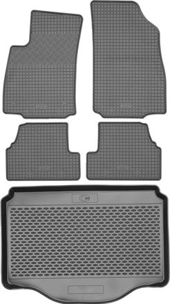 OEM Juego De Alfombrillas De Goma Para Coche Y Alfombrilla Para Maletero Para Chevrolet Trax Crossover (2012-2019)