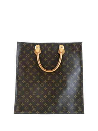Louis Vuitton Sac Plat Bag Monogram Canvas tote bag - Bruin