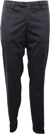BRIGLIA 1949 Techno Katoen Easy Fit Broek - Heren - Slim Fit Broeken - Blauw - W30 - Katoen - Broeken
