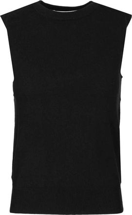 arch4 Alessandra Cashmere Top - female - Arch4 - Cashmere Knitwear - Black - XS - Knitwear