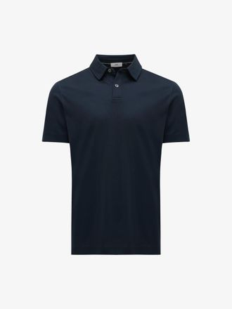 Gentiluomo 2-Button Polo | Donkerblauw