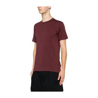 Comme Des Gar&ccedil;ons T-Shirts, male, Red, Size: XS T-Shirt Knit