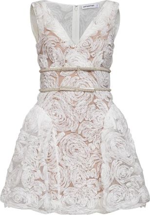 Self Portrait Mujer, Vestidos, Blanco, Talla: S