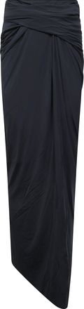 Entire studios Interlock Asymmetrical Hemline Midi Skirt