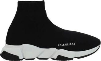 Balenciaga Sneakers, male, Black, Size: 11 US Elastane Athletic Sneakers with Cushioned Sole