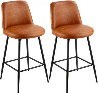 OEM Taburete De Bar Con Respaldo Y Estructura De Metal, Carga De 136,1 Kg, Rotaci&oacute;n De 360&deg;, Asiento De 686 Mm, Para Cocina, Comedor, Isla De Cocina, Barr