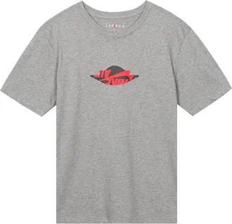 Nike Jordan Air Jordan Basketball Athleisure Casual Sports Short Sleeve Gray AT8903-091