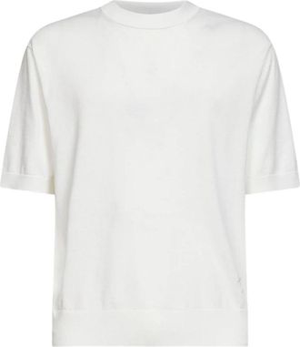 Laneus Maglietta Girocollo Manica Corta - Heren - Ronde hals truien - Wit - XL - Truien & Vesten
