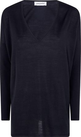 Gentryportofino Sweater Wool Silk Knit Sweater
