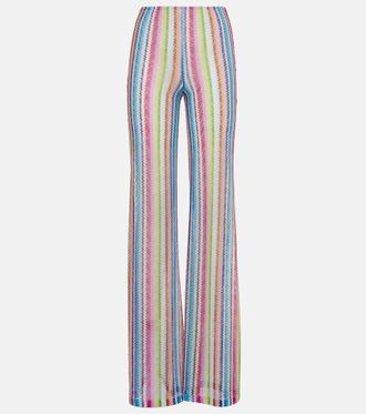 Missoni Zigzag high-rise flared pants