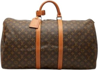 Louis Vuitton Pre-owned Weekend Bags, female, Brown, Size: ONE SIZE Pre-owned Boston bag
