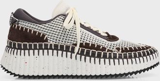 Chlo&eacute; Nama Stitch Walking Sneakers