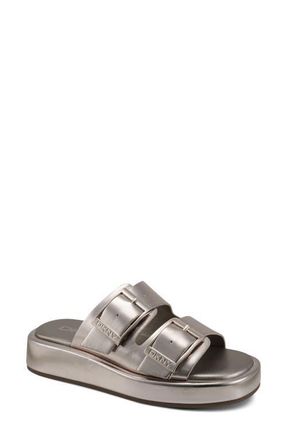 DKNY Leocadia Platform Slide in Champagne at Nordstrom, Size 9.5