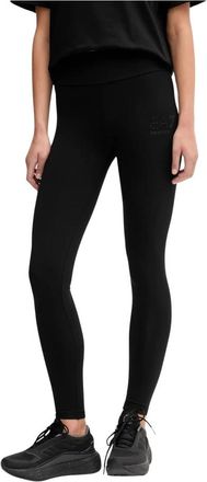 Emporio Armani Stretch Legging Core Lady - Dames - Leggings - Zwart - M - Katoen - Broeken