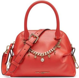 Karl Lagerfeld Charlaine Crossbody in Vermillon at Nordstrom